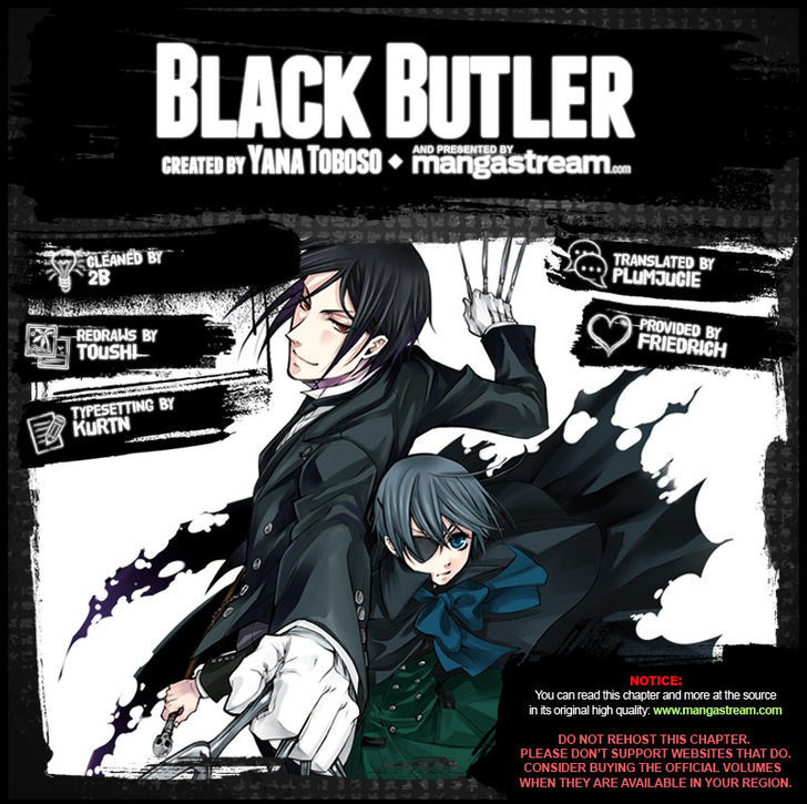 Kuroshitsuji Chapter 128 page 2 - Chapter 128 : That Butler, Inspecting