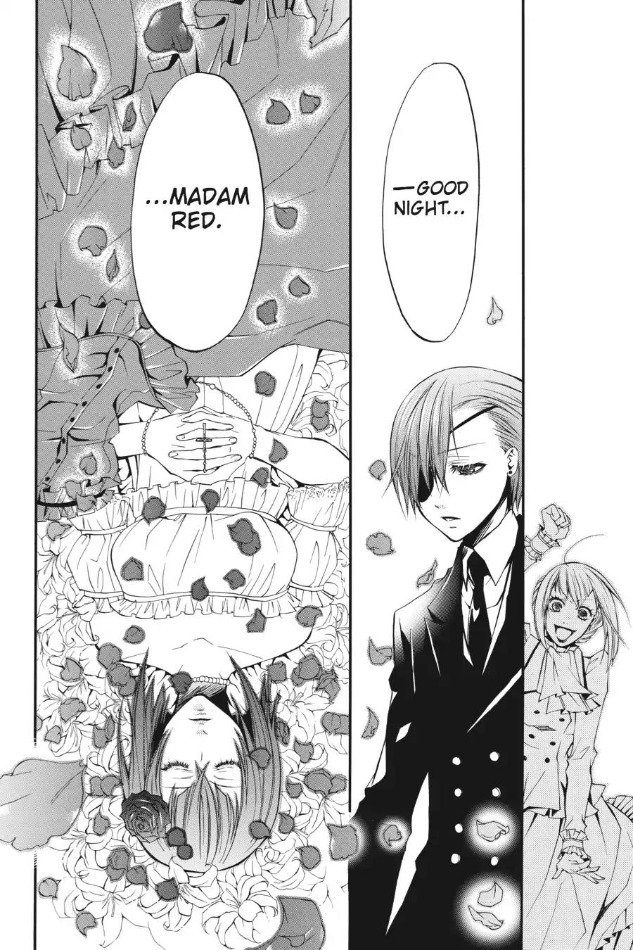 Kuroshitsuji Chapter 13 page 12 - Chapter 13: At night: The Butler, Mourning