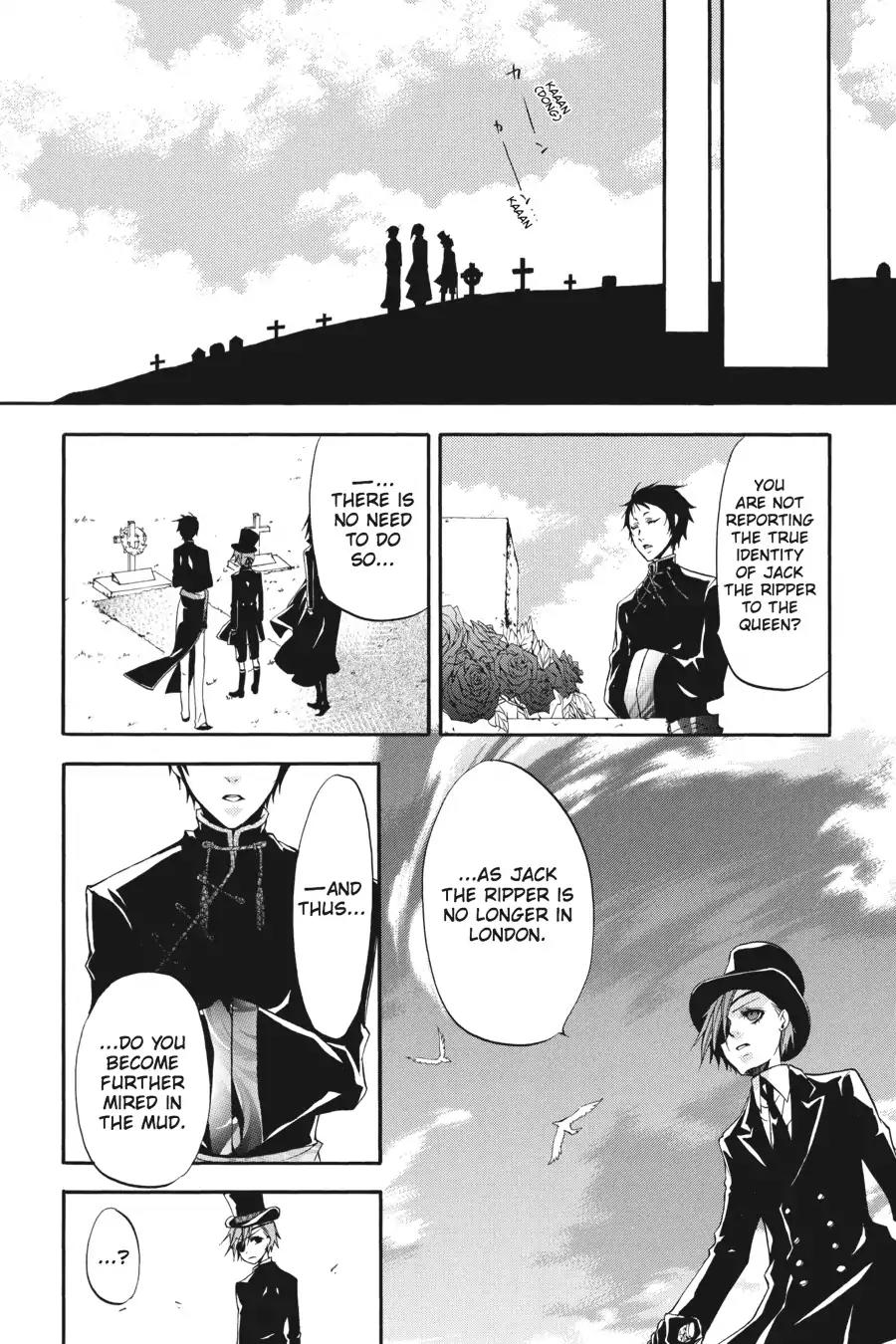 Kuroshitsuji Chapter 13 page 13 - Chapter 13: At night: The Butler, Mourning