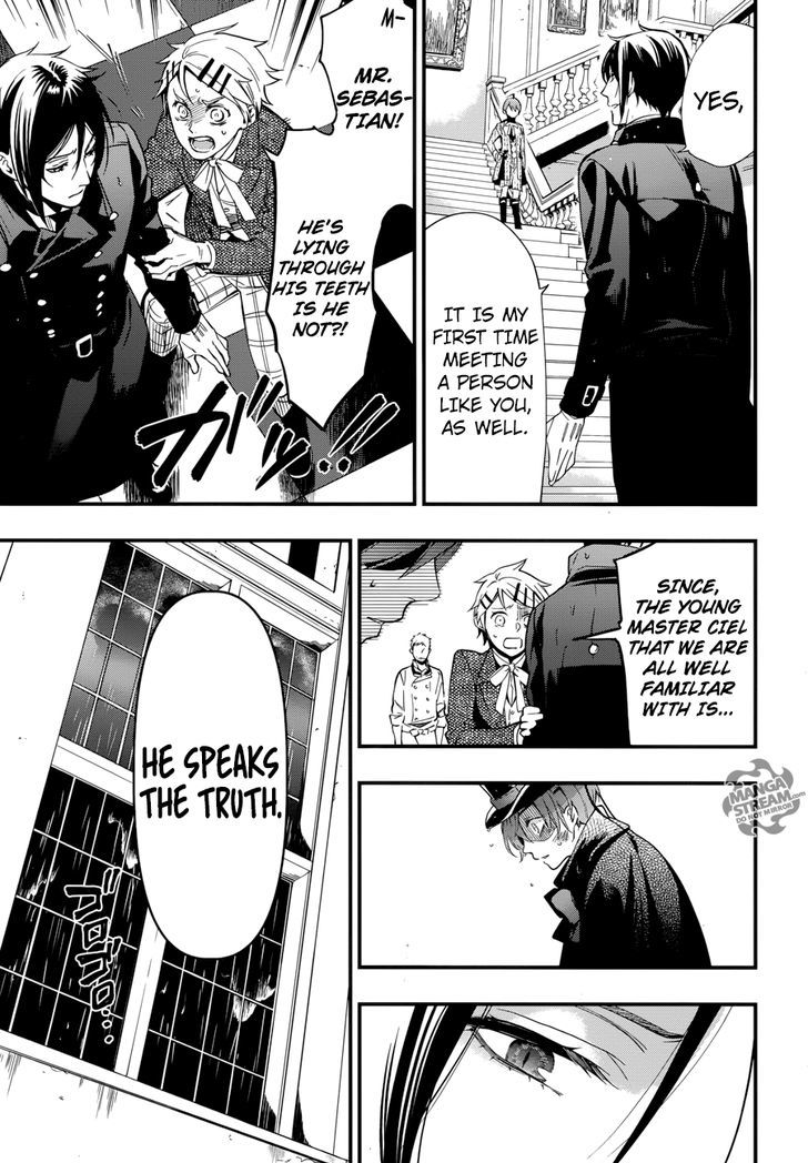 Kuroshitsuji Chapter 130 page 6 - Chapter 130 : That Butler, Verifying