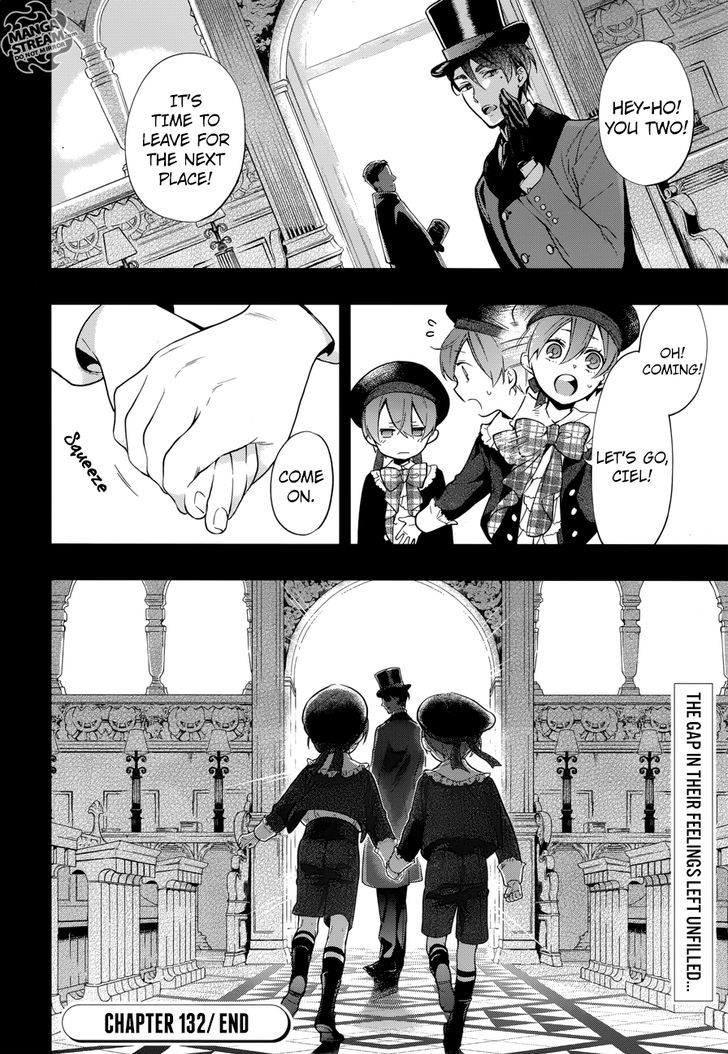 Kuroshitsuji Chapter 132 page 17 - Chapter 132 : That Bulter, Admiring