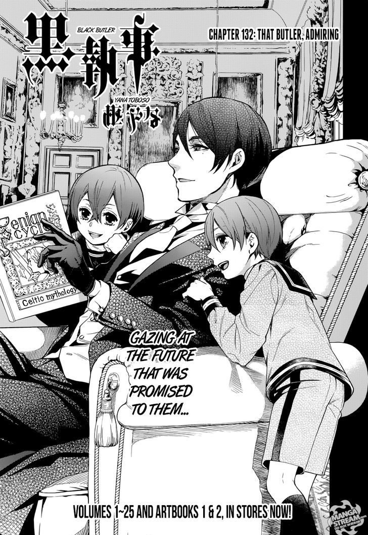 Kuroshitsuji Chapter 132 page 3 - Chapter 132 : That Bulter, Admiring