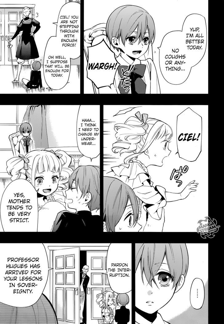Kuroshitsuji Chapter 132 page 5 - Chapter 132 : That Bulter, Admiring