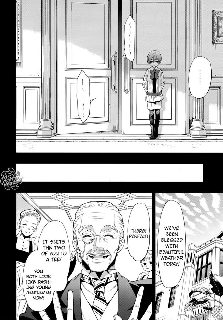 Kuroshitsuji Chapter 132 page 8 - Chapter 132 : That Bulter, Admiring