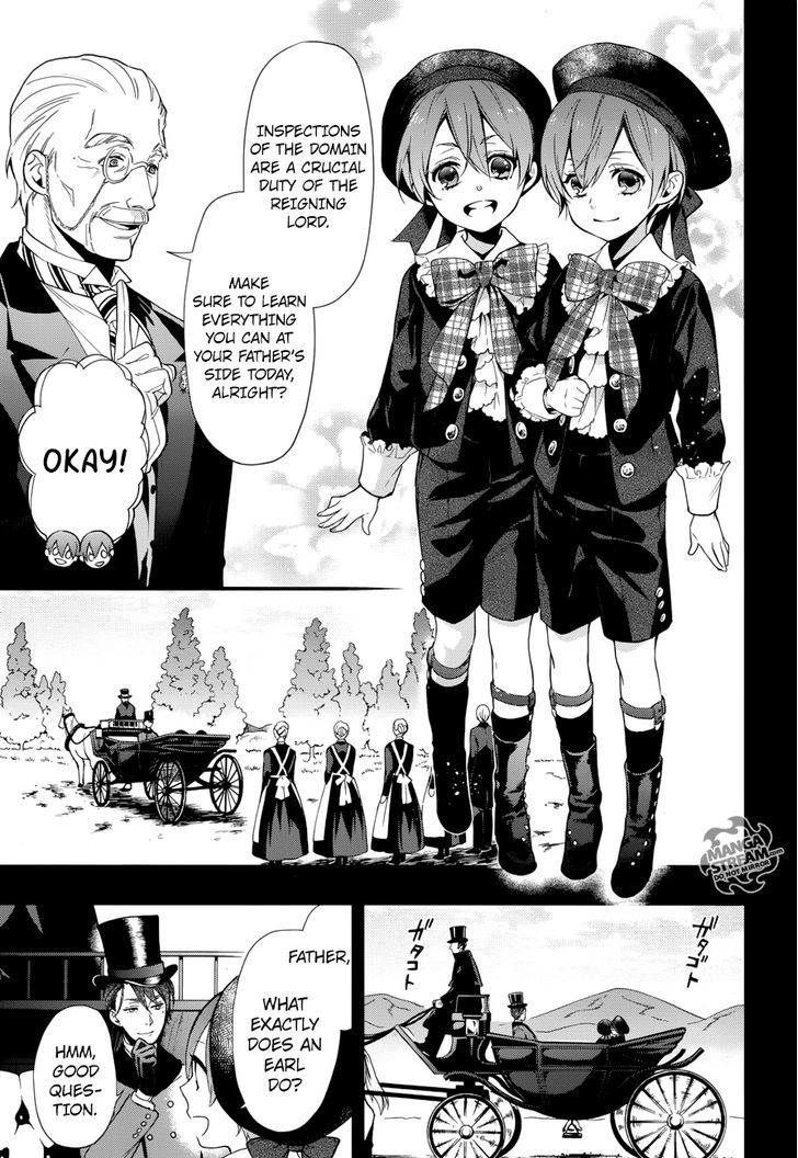 Kuroshitsuji Chapter 132 page 9 - Chapter 132 : That Bulter, Admiring