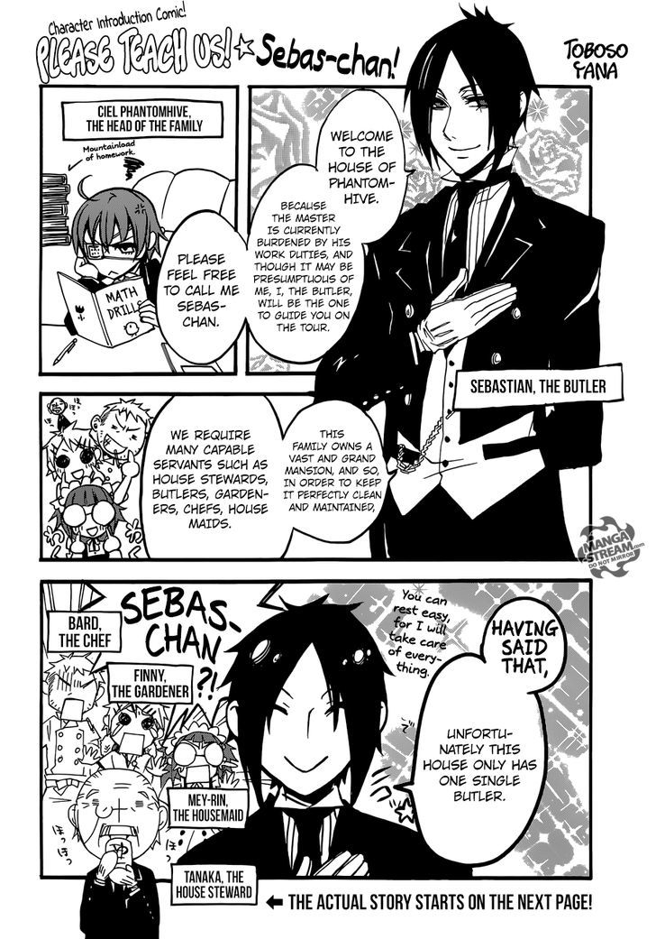 Kuroshitsuji Chapter 133 : That Bulter, Vanishing thumbnail