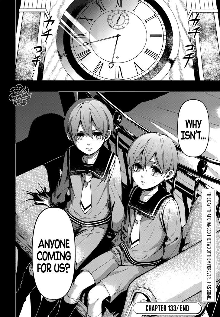 Kuroshitsuji Chapter 133 page 24 - Chapter 133 : That Bulter, Vanishing