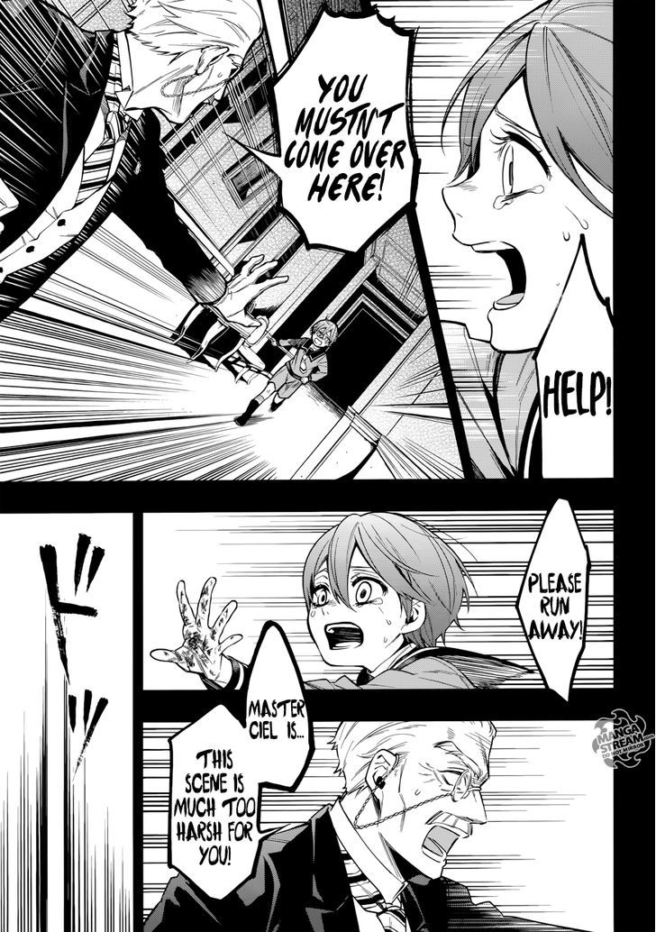 Kuroshitsuji Chapter 134 page 23 - Chapter 134 : That Butler, Grieving