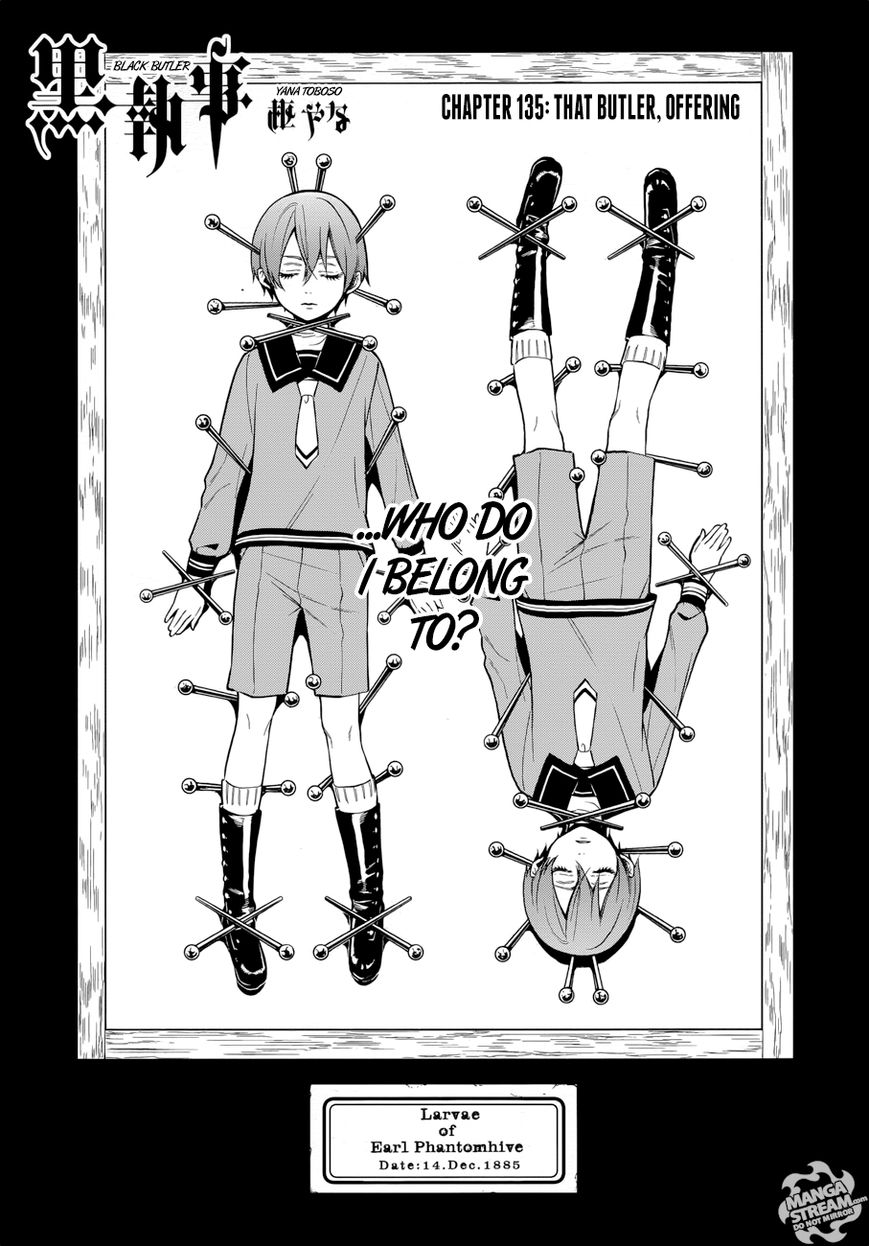 Kuroshitsuji Chapter 135 page 6 - Chapter 135 : Vol 18