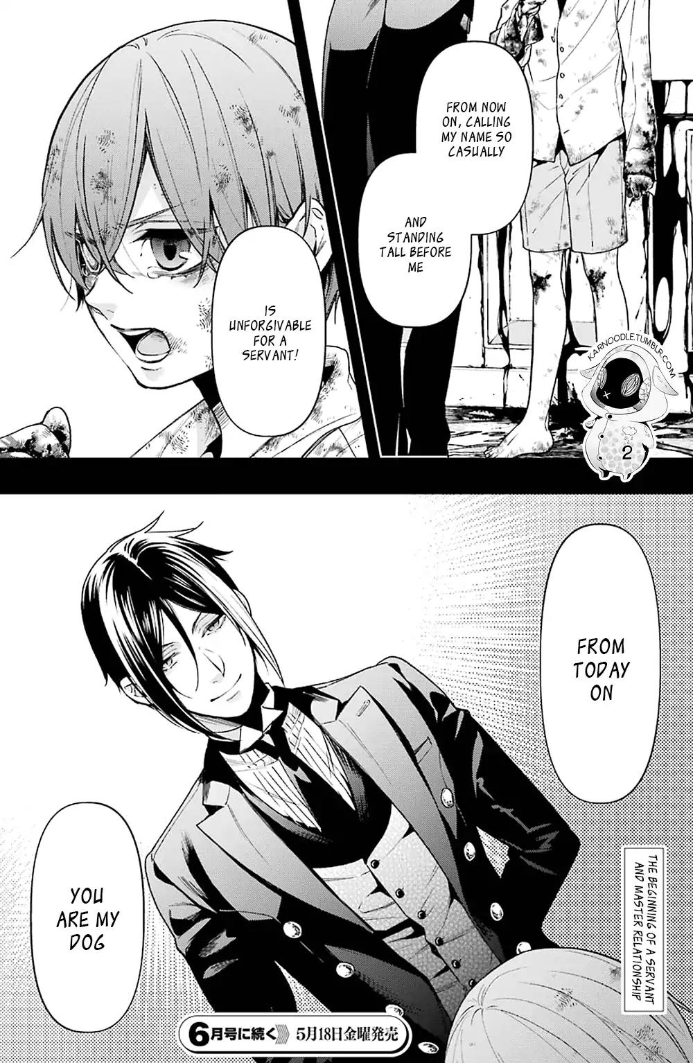 Kuroshitsuji Chapter 139 page 14 - Chapter 139: That Butler, Performing Surgery