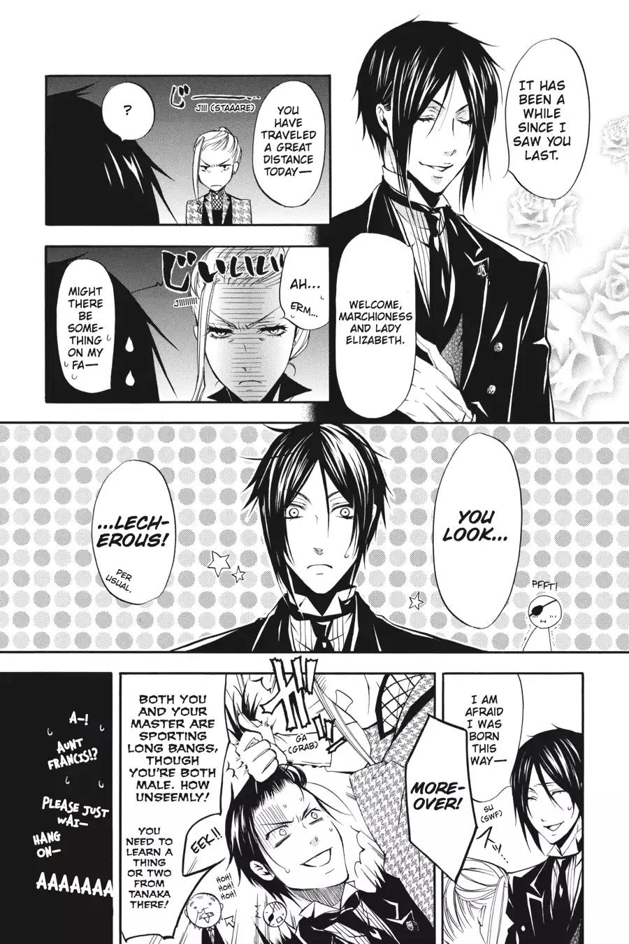Kuroshitsuji Chapter 14 page 11 - Chapter 14: At midnight: The Butler, On the Hunt