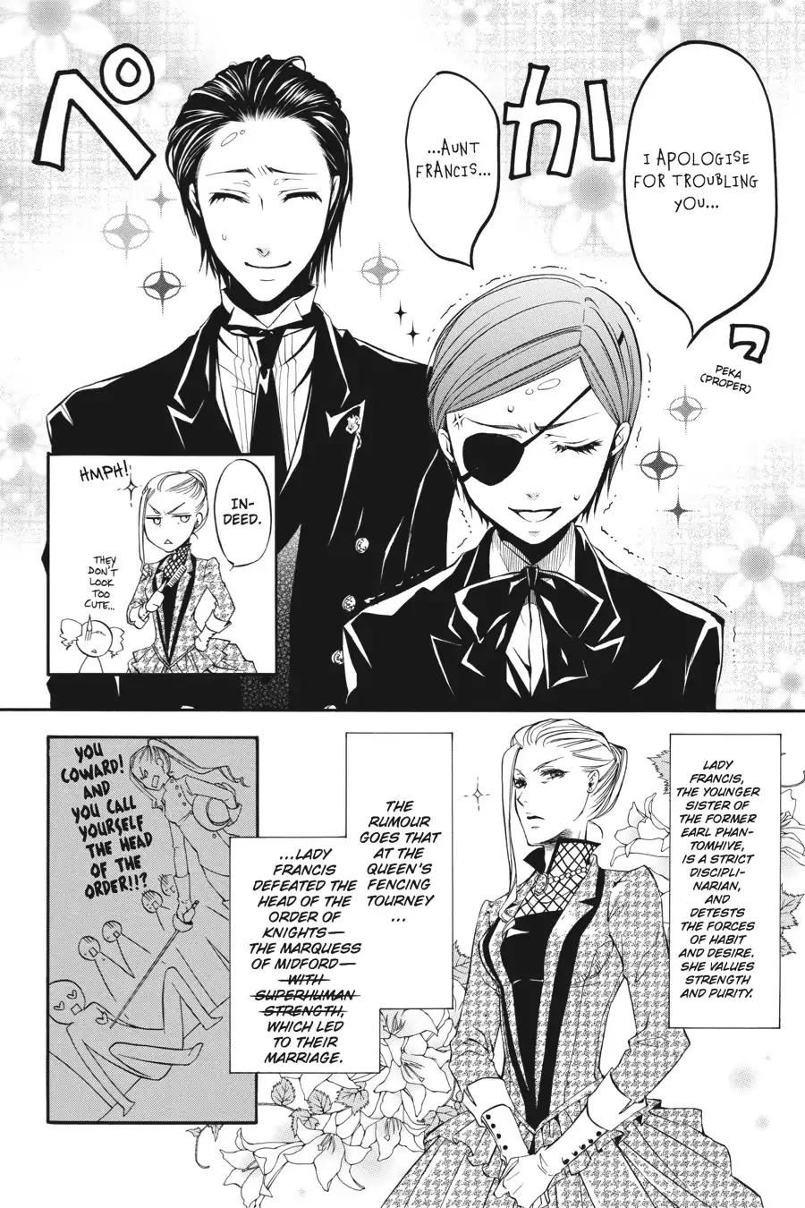 Kuroshitsuji Chapter 14 page 12 - Chapter 14: At midnight: The Butler, On the Hunt