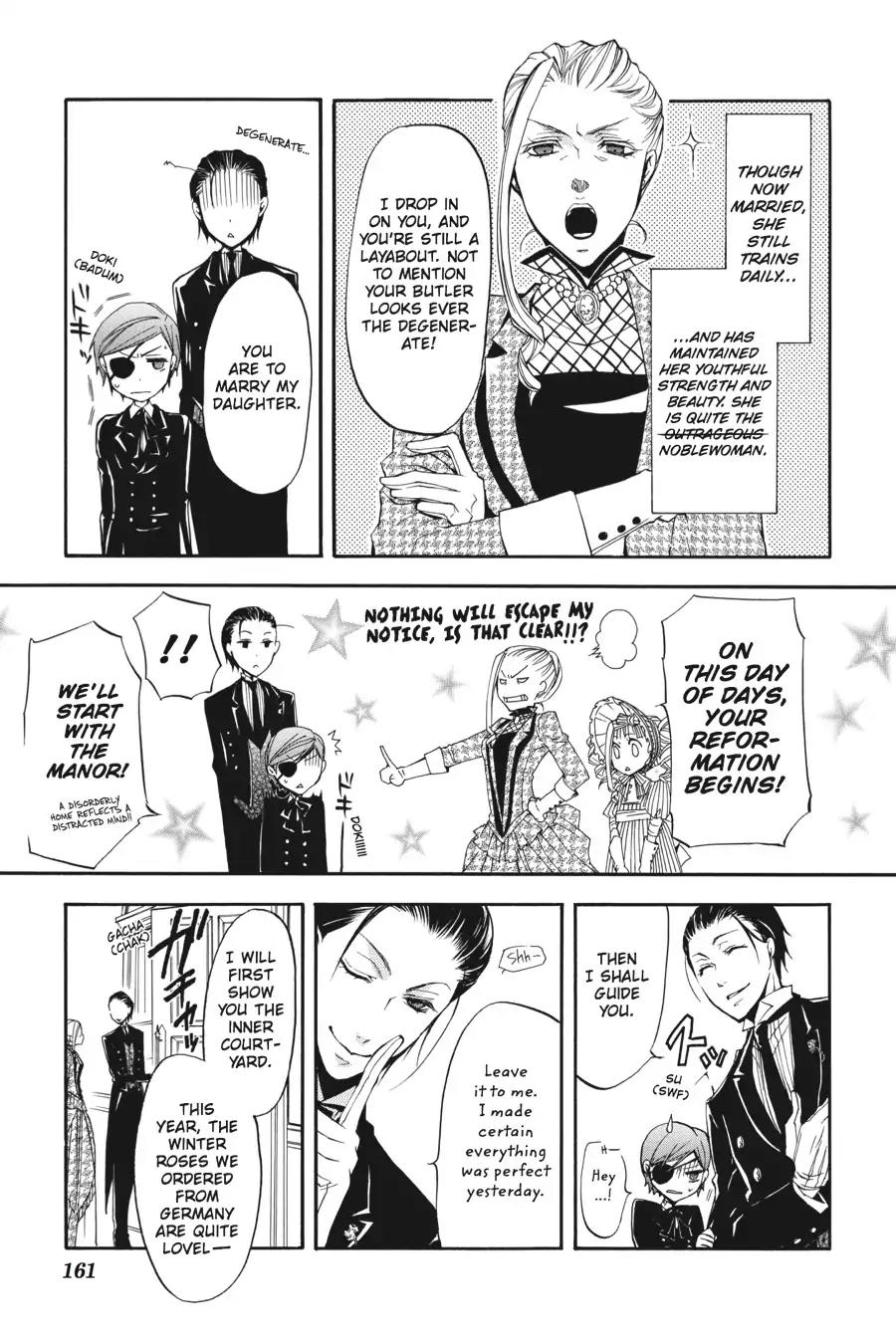 Kuroshitsuji Chapter 14 page 13 - Chapter 14: At midnight: The Butler, On the Hunt