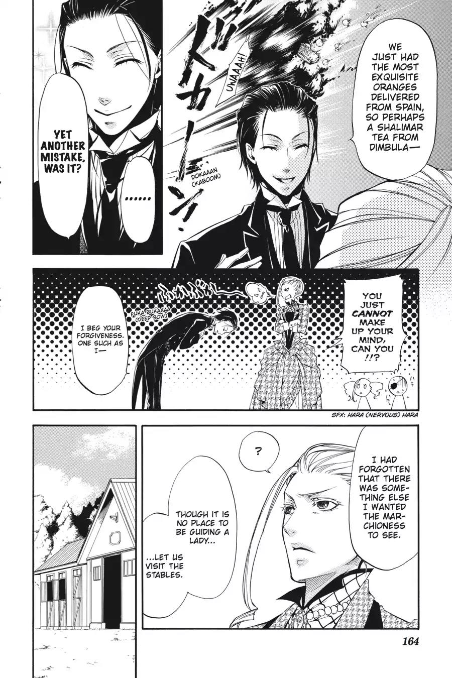 Kuroshitsuji Chapter 14 page 16 - Chapter 14: At midnight: The Butler, On the Hunt