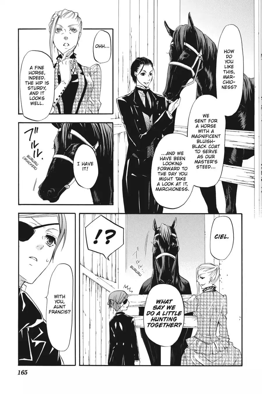 Kuroshitsuji Chapter 14 page 17 - Chapter 14: At midnight: The Butler, On the Hunt