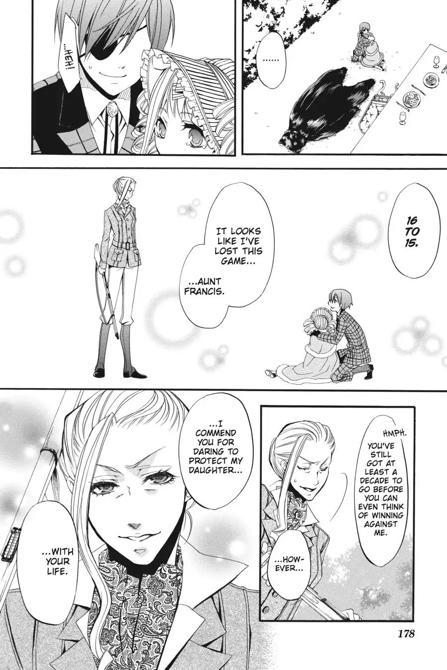 Kuroshitsuji Chapter 14 page 30 - Chapter 14: At midnight: The Butler, On the Hunt