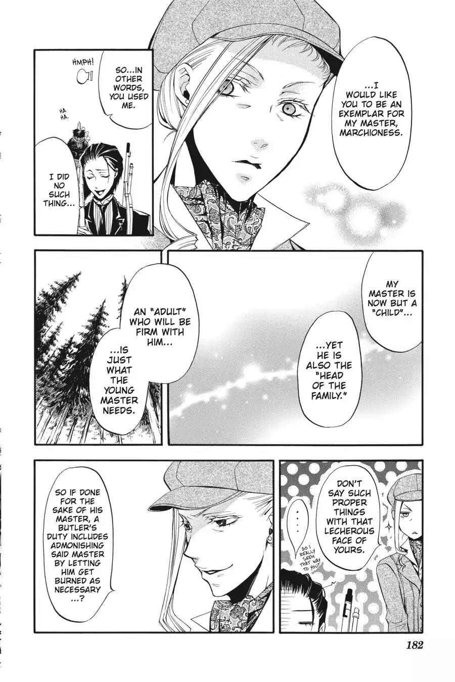 Kuroshitsuji Chapter 14 page 34 - Chapter 14: At midnight: The Butler, On the Hunt