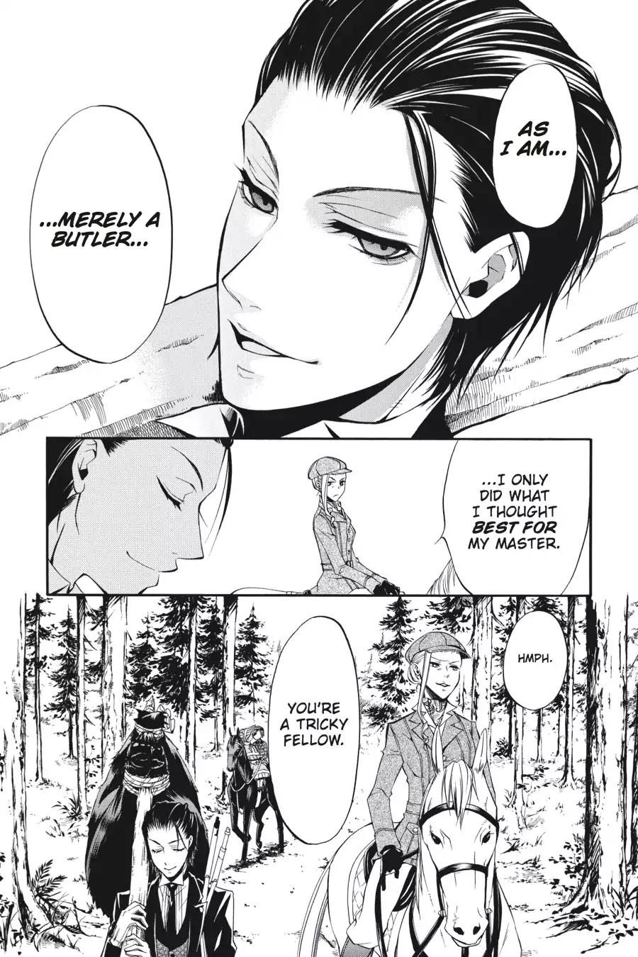Kuroshitsuji Chapter 14 page 35 - Chapter 14: At midnight: The Butler, On the Hunt
