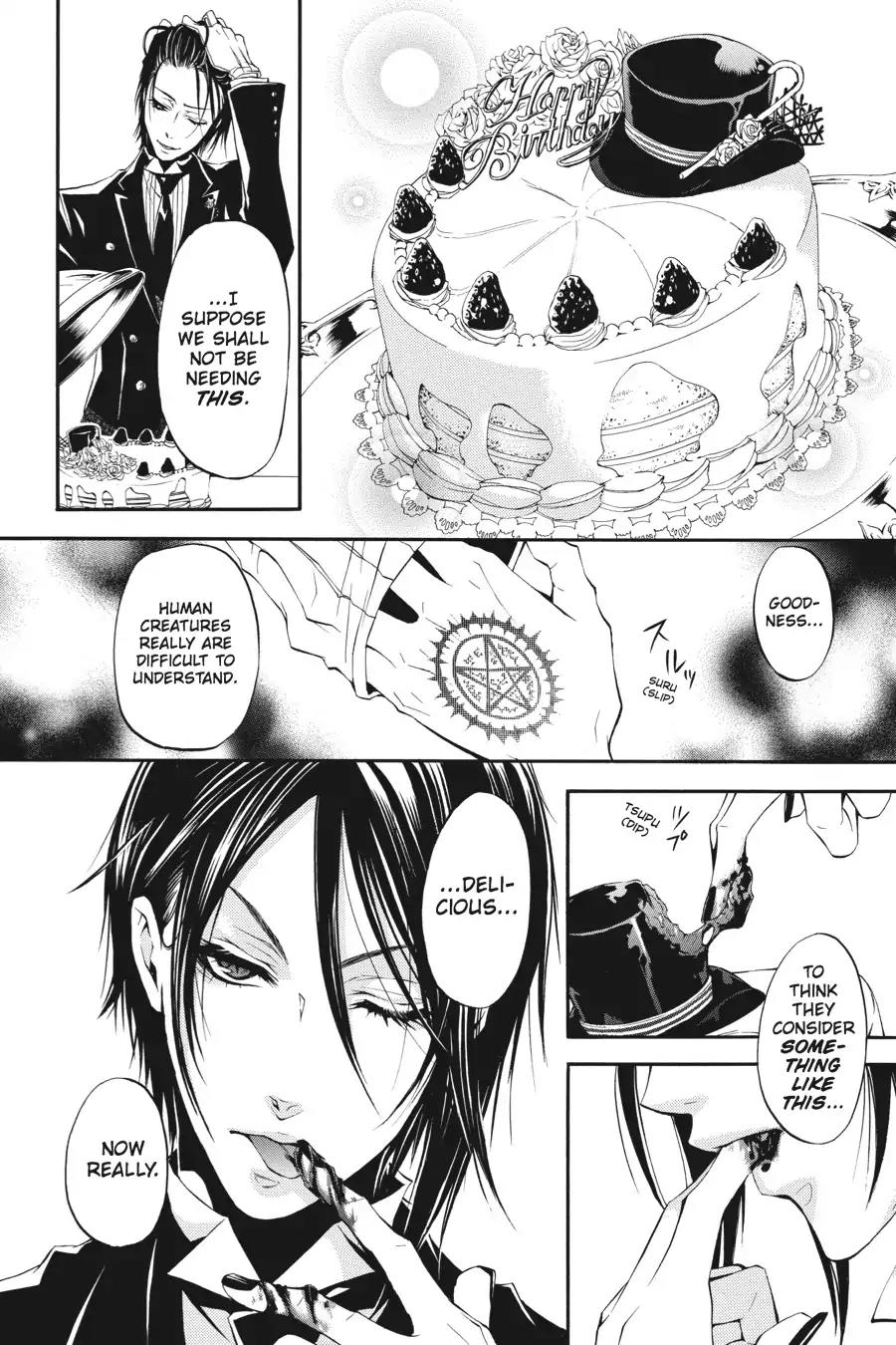 Kuroshitsuji Chapter 14 page 40 - Chapter 14: At midnight: The Butler, On the Hunt