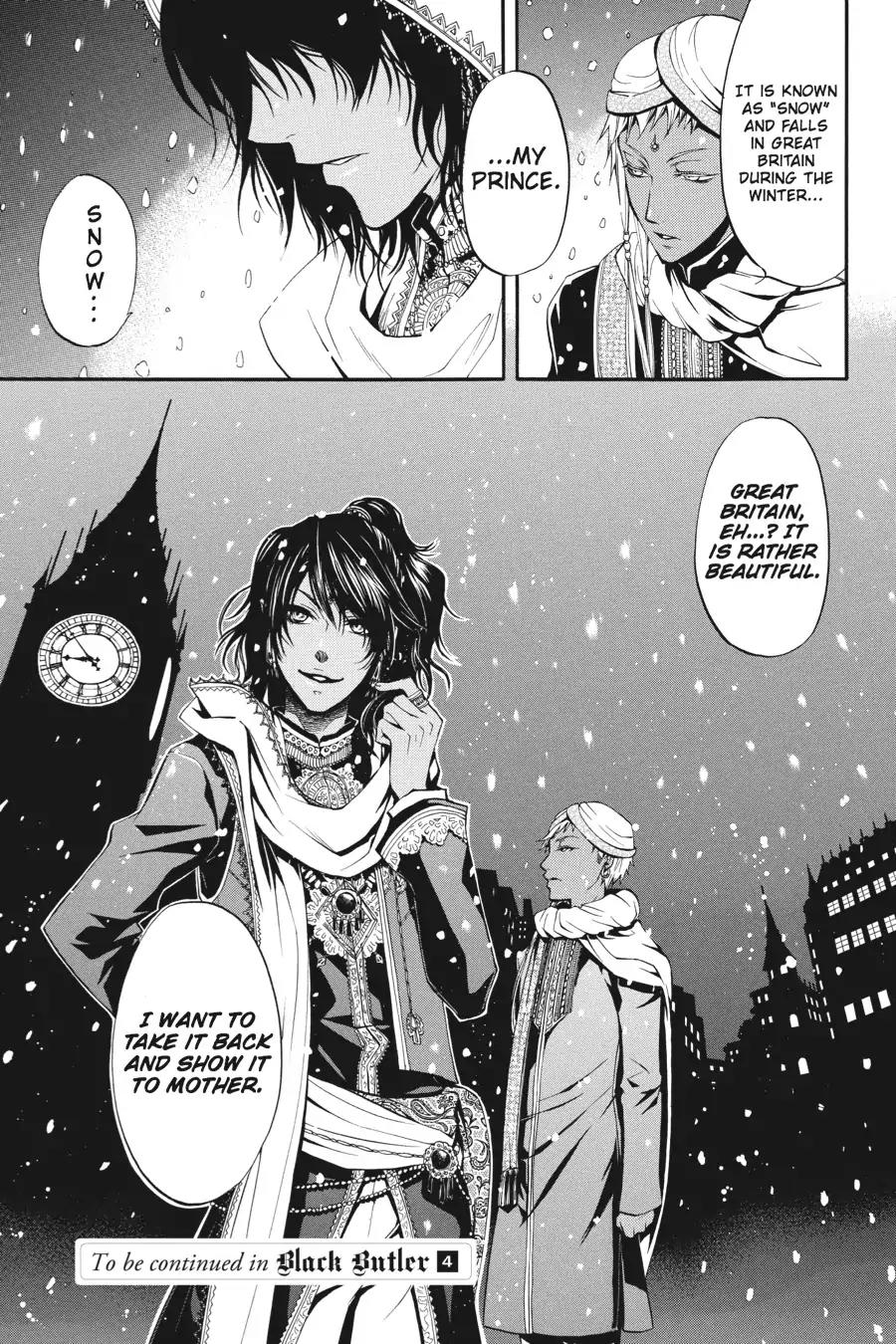 Kuroshitsuji Chapter 14 page 42 - Chapter 14: At midnight: The Butler, On the Hunt