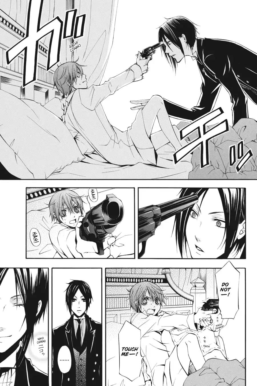 Kuroshitsuji Chapter 14 page 5 - Chapter 14: At midnight: The Butler, On the Hunt
