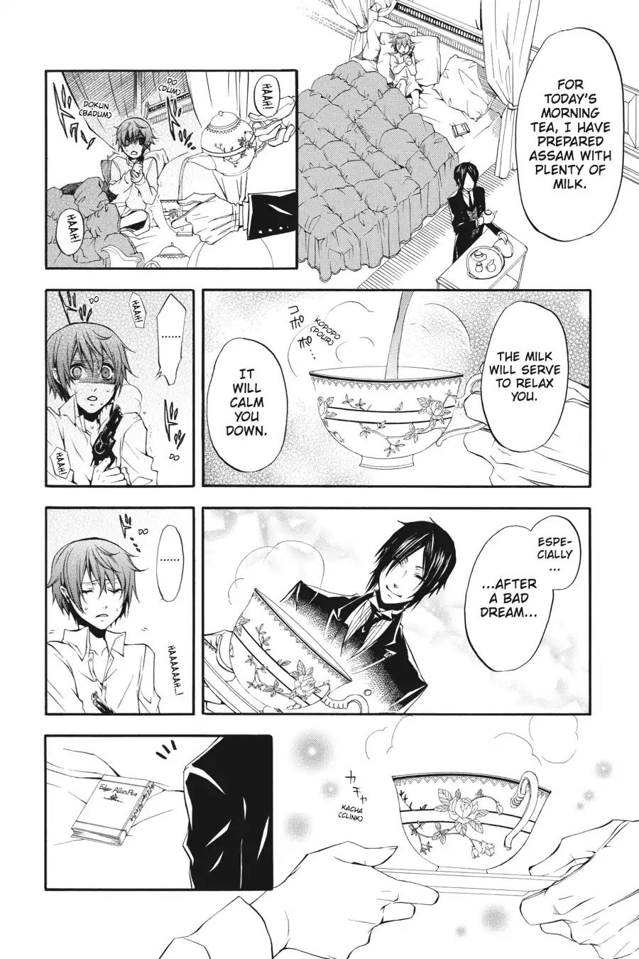 Kuroshitsuji Chapter 14 page 6 - Chapter 14: At midnight: The Butler, On the Hunt