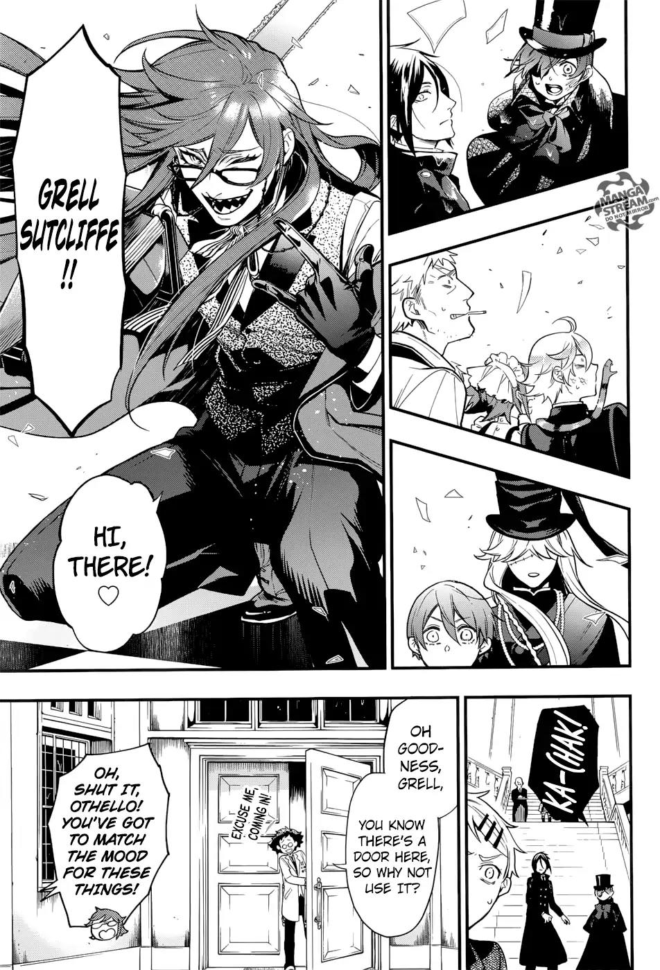 Kuroshitsuji Chapter 141 page 18 - Chapter 141: That Butler, Conjecturing