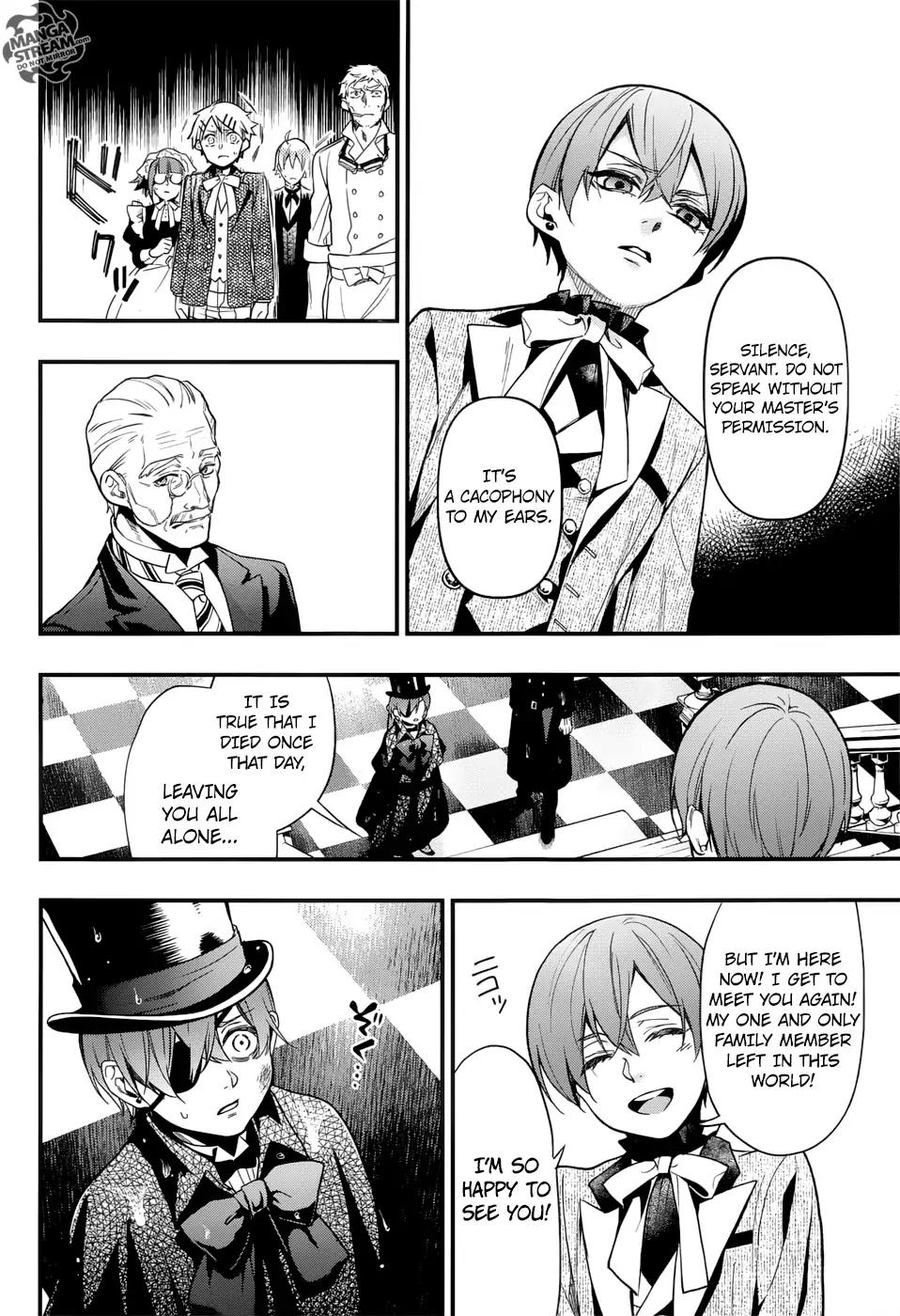 Kuroshitsuji Chapter 141 page 4 - Chapter 141: That Butler, Conjecturing