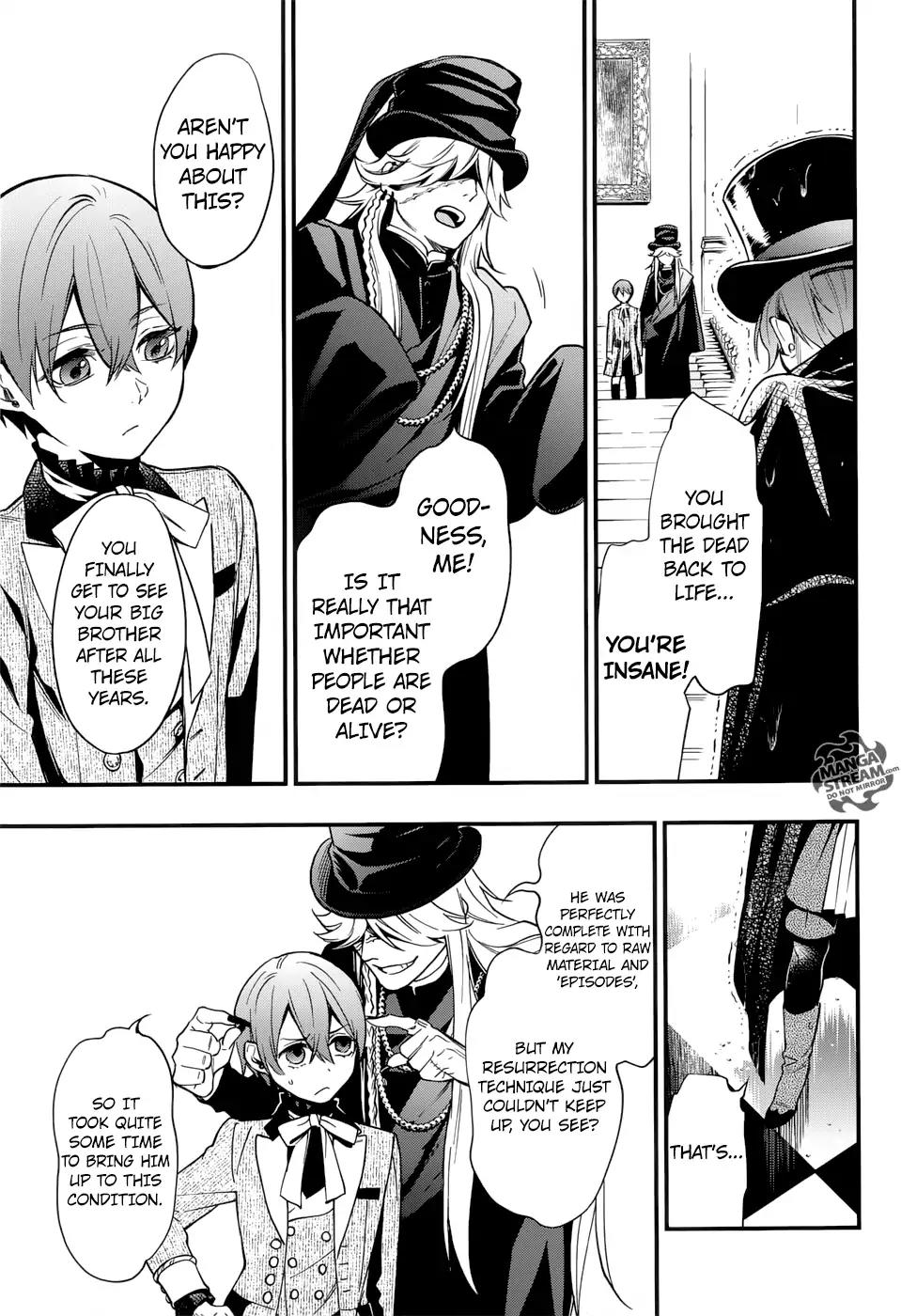 Kuroshitsuji Chapter 141 page 6 - Chapter 141: That Butler, Conjecturing