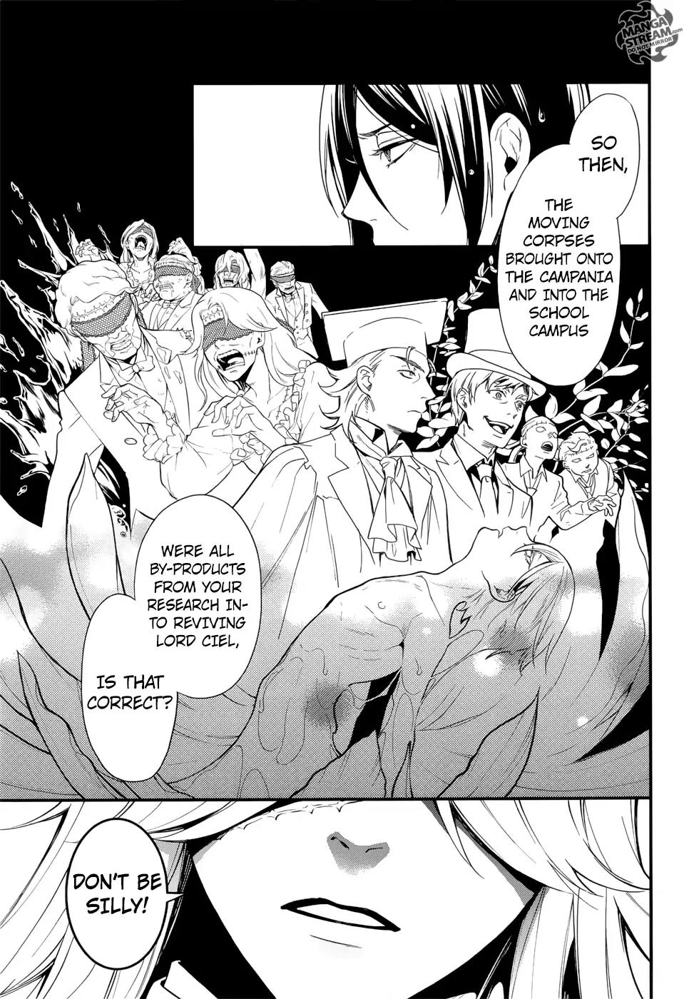 Kuroshitsuji Chapter 141 page 8 - Chapter 141: That Butler, Conjecturing