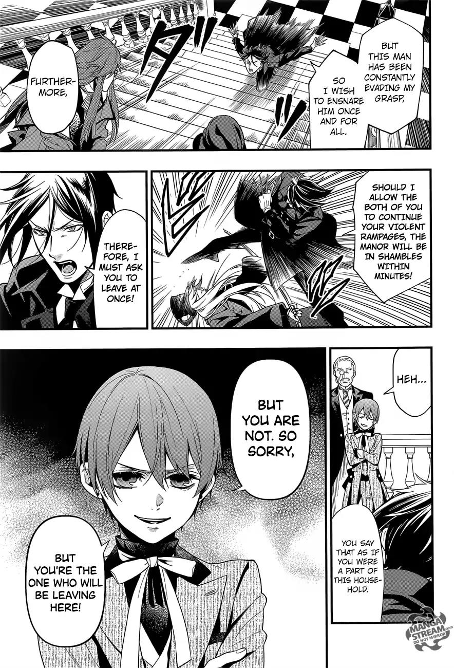 Kuroshitsuji Chapter 142 page 12 - Chapter 142: That Butler, Chastising