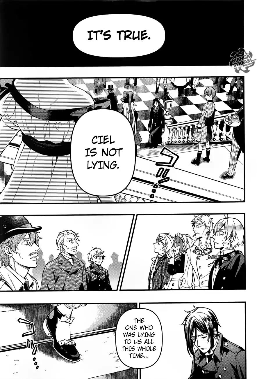 Kuroshitsuji Chapter 142 page 17 - Chapter 142: That Butler, Chastising