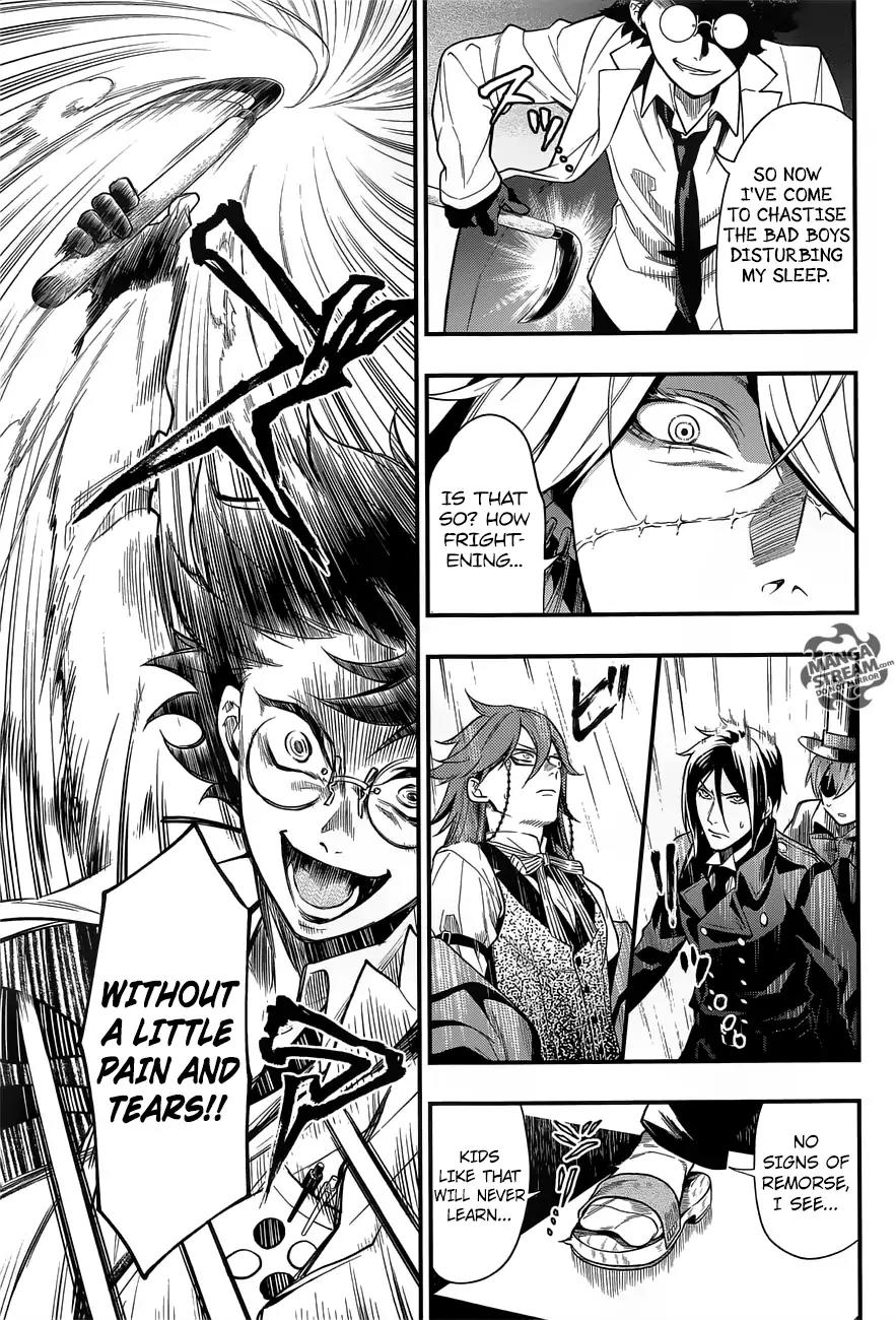 Kuroshitsuji Chapter 142 page 6 - Chapter 142: That Butler, Chastising