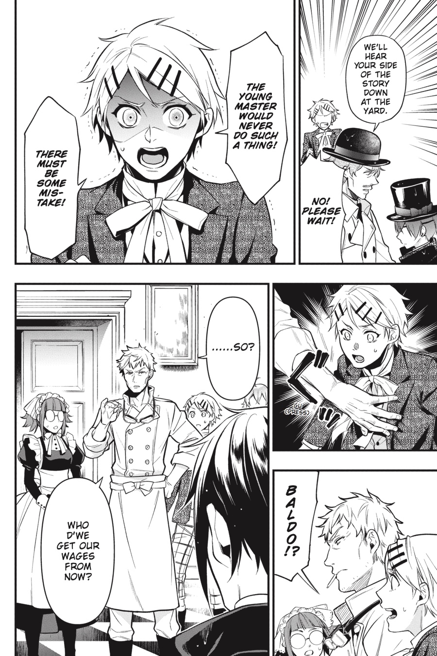Kuroshitsuji Chapter 144 page 4 - Chapter 144
