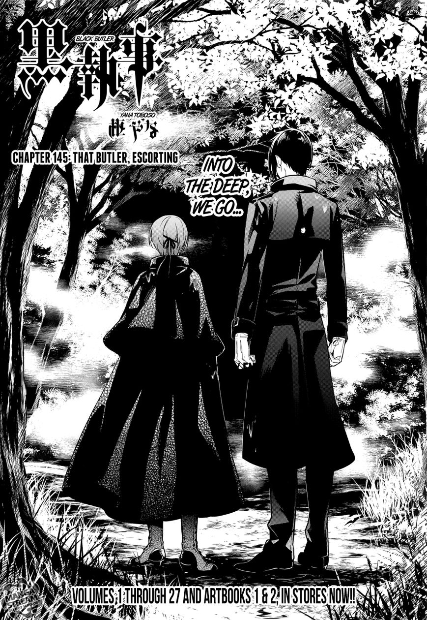 Kuroshitsuji Chapter 145 page 1 - Chapter 145: Vol 18