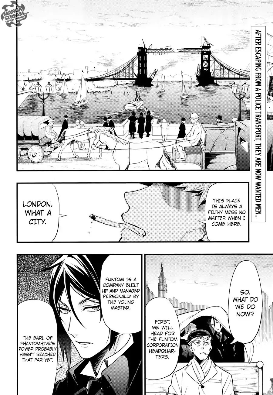 Kuroshitsuji Chapter 146 page 3 - Chapter 146: That Butler, Fleeing