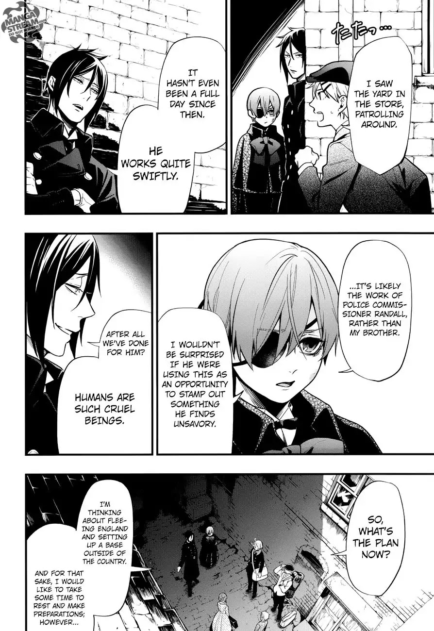 Kuroshitsuji Chapter 146 page 5 - Chapter 146: That Butler, Fleeing
