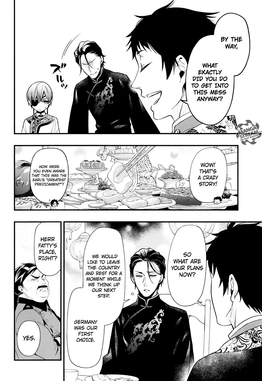 Kuroshitsuji Chapter 147 page 16 - Chapter 147: That Butler, A Chinese Style