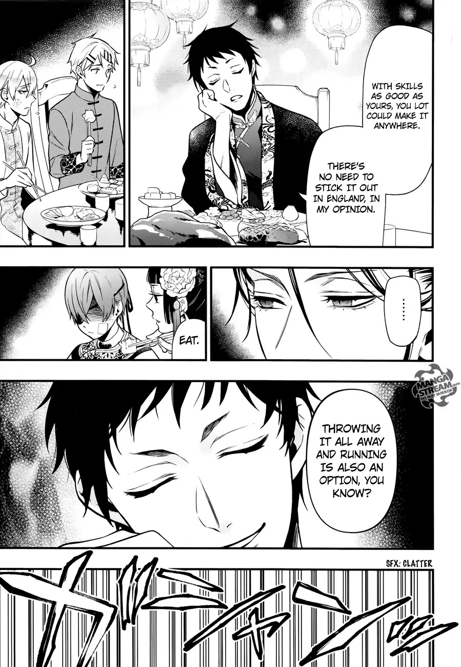 Kuroshitsuji Chapter 147 page 19 - Chapter 147: That Butler, A Chinese Style