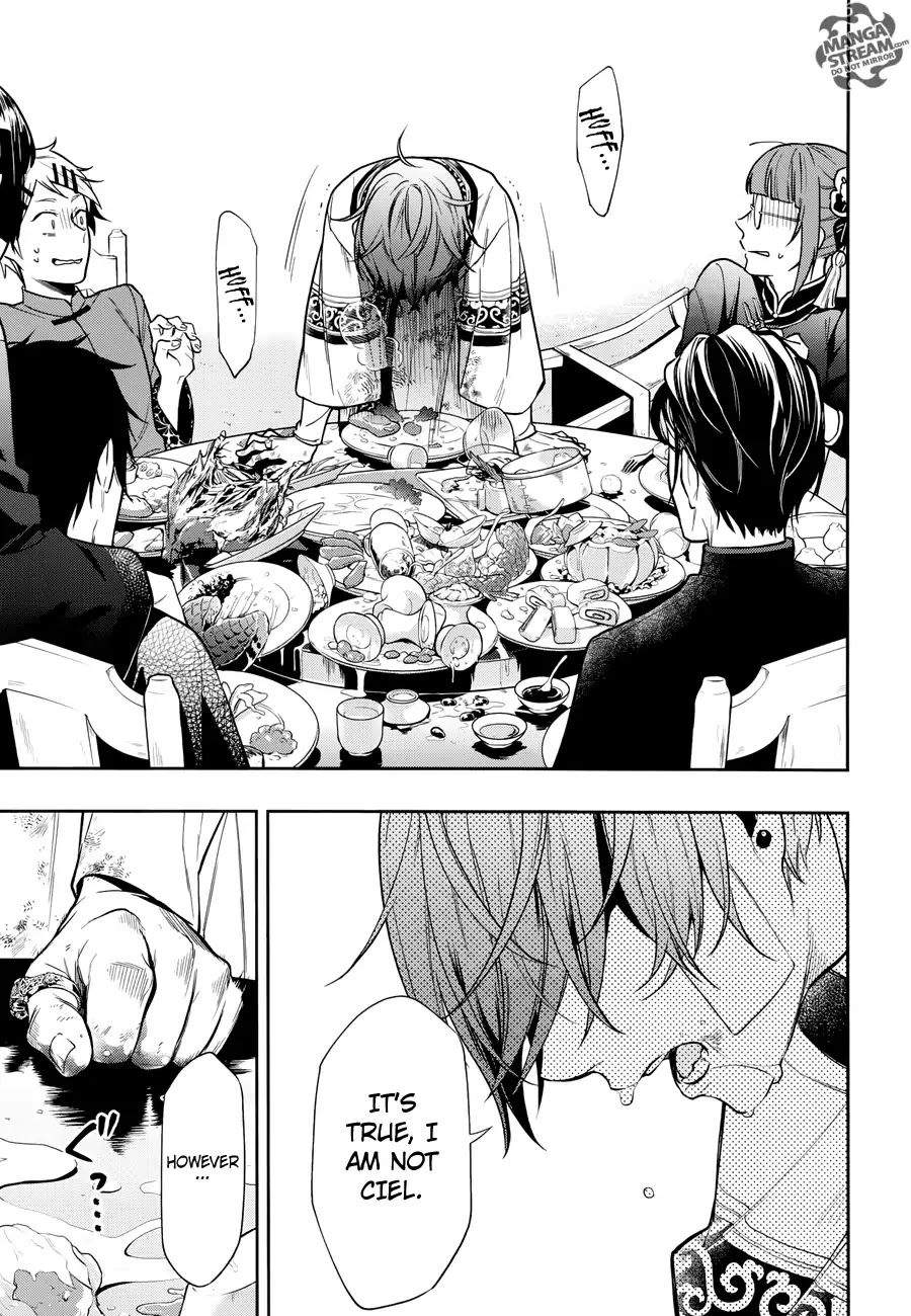 Kuroshitsuji Chapter 147 page 25 - Chapter 147: That Butler, A Chinese Style