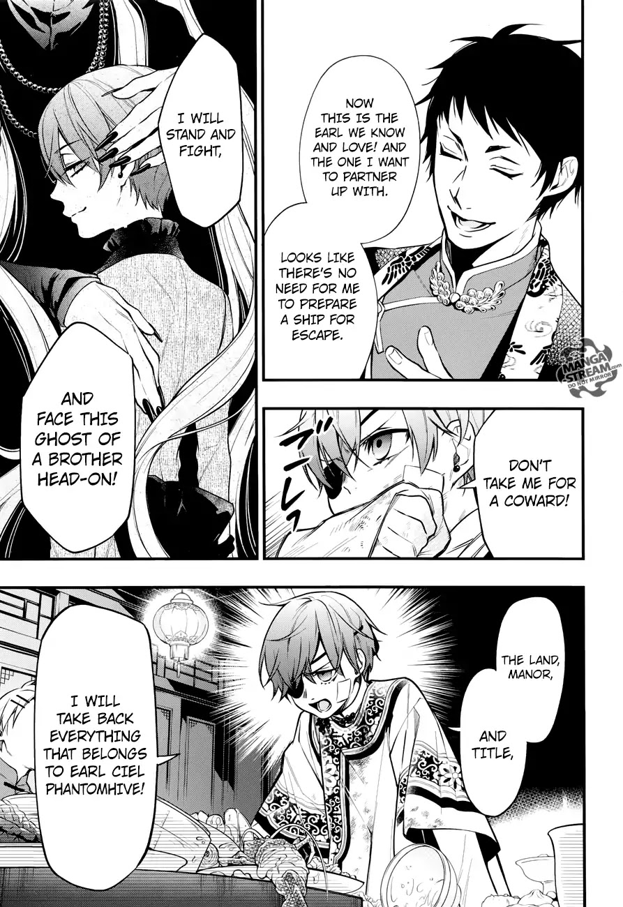 Kuroshitsuji Chapter 147 page 27 - Chapter 147: That Butler, A Chinese Style