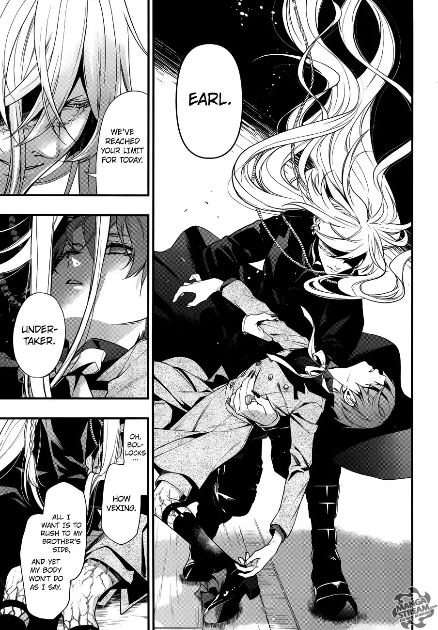 Kuroshitsuji Chapter 149 page 17 - Chapter 149: That Butler, Mobilizing