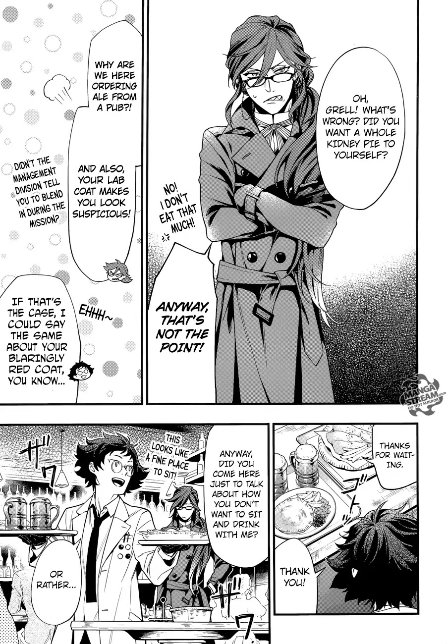Kuroshitsuji Chapter 149 page 4 - Chapter 149: That Butler, Mobilizing