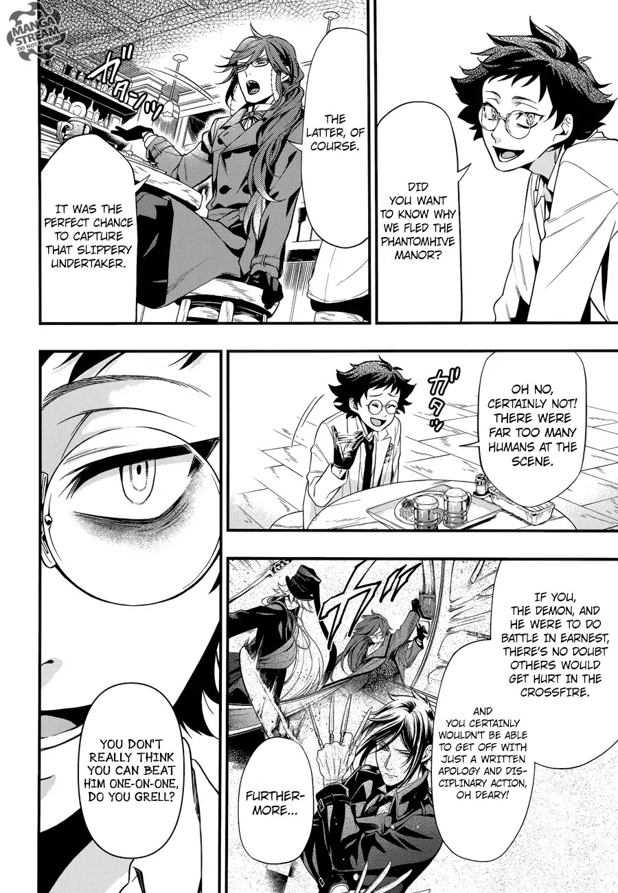 Kuroshitsuji Chapter 149 page 5 - Chapter 149: That Butler, Mobilizing