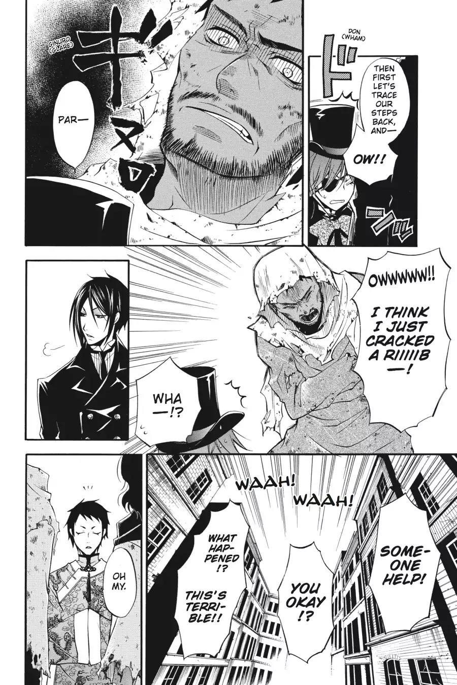 Kuroshitsuji Chapter 15 page 21 - Chapter 15: In the morning: The Butler, Freeloading