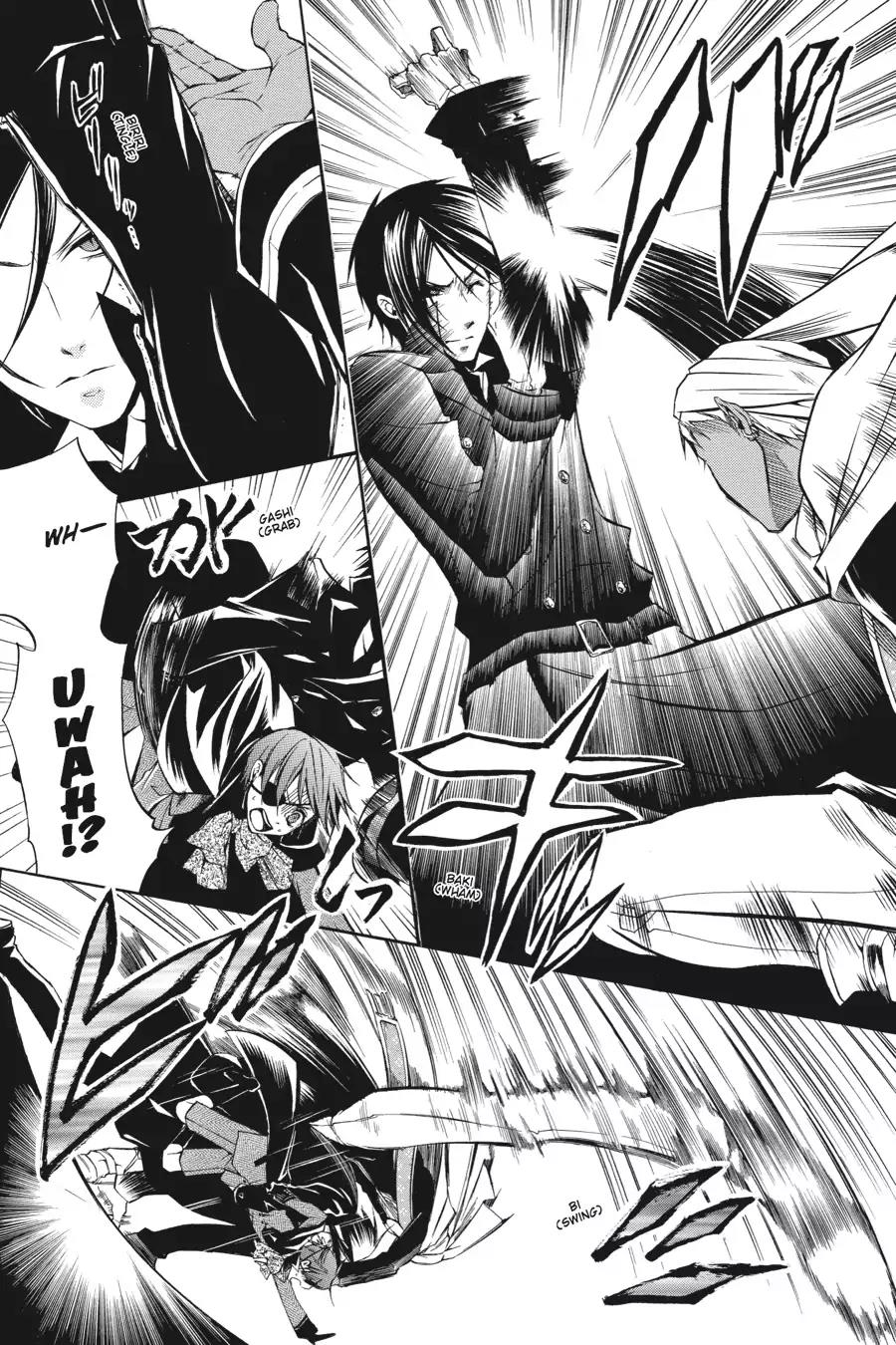 Kuroshitsuji Chapter 15 page 28 - Chapter 15: In the morning: The Butler, Freeloading