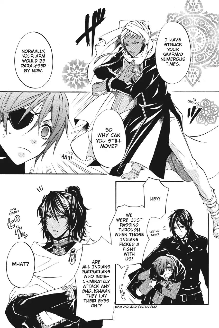 Kuroshitsuji Chapter 15 page 32 - Chapter 15: In the morning: The Butler, Freeloading