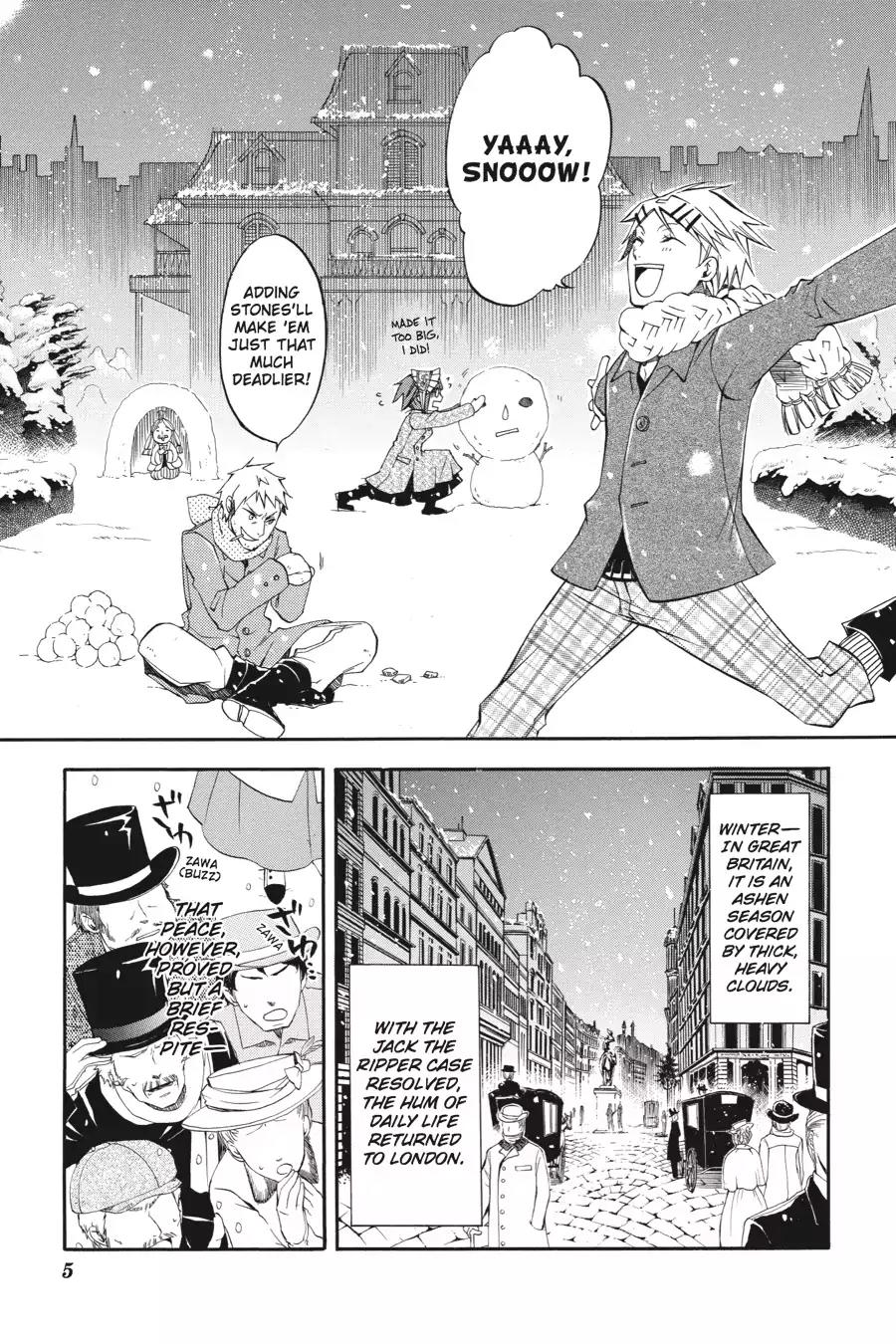 Kuroshitsuji Chapter 15 page 6 - Chapter 15: In the morning: The Butler, Freeloading
