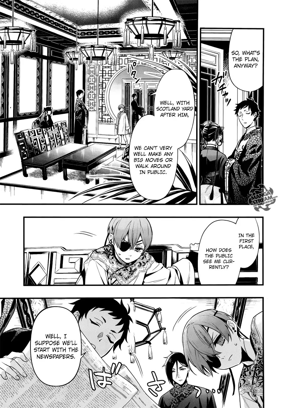 Kuroshitsuji Chapter 150 page 7 - Chapter 150: That Butler, Charming