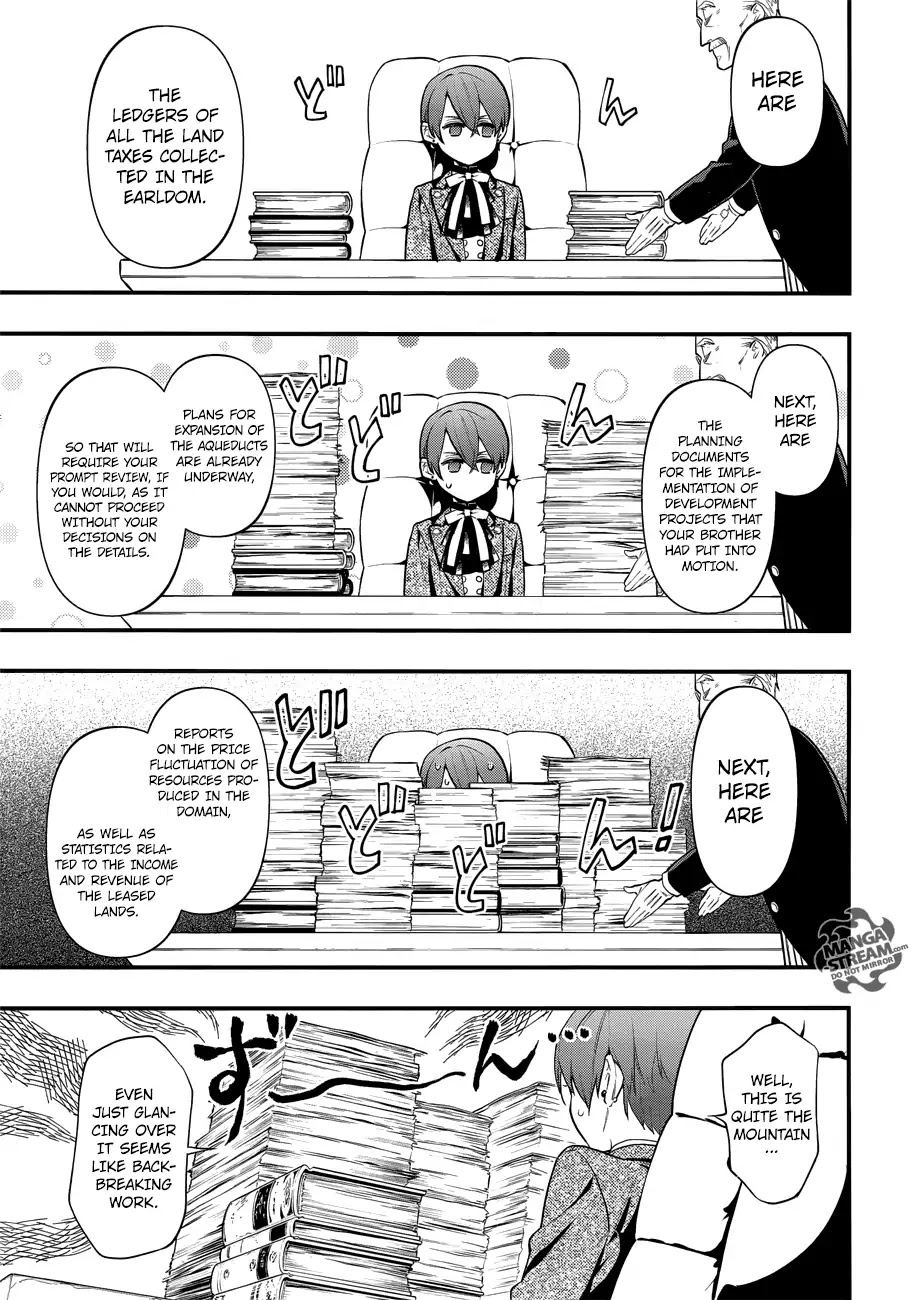 Kuroshitsuji Chapter 151 page 10 - Chapter 151: That Butler, Slacking